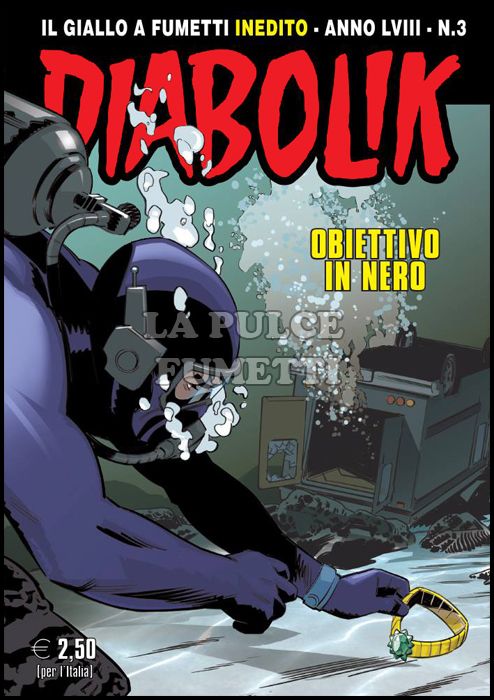 DIABOLIK ORIGINALE ANNO 58 #     3: OBIETTIVO IN NERO